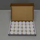 Homemory Cool White Flameless LED Tea Lights Candles, 200+Hour Battery Operated Fake Electric Votive TeaLights for Christmas, DIY Mood Lighting, Party, Holiday, Funeral, Home Decor, 24-Pack