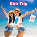 Sister Trip 2026 Sister On The Loose Sisters Trip 2026 Weekend Sister Vacation Makeup Bag Girl Trip Travel Cosmetic Case Zipper Pouch Sisters Vacay Gift Road Trip