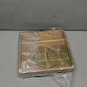 Elsjoy 2 Pack Acacia Wood Square Serving Tray, 10 Inch Square Wood Serving Platter Wooden Serving Board, Square Acacia Wood Plates for Charcuterie, Fruit, Bread