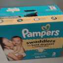 Pampers Swaddlers Diapers, Size 3 (13-26 lbs), 136 Count, Absorbent, Keeps Baby Dry and Comfortable, Skin Safe Disposable Baby Diaper 