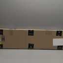 Frameless Shower Door Bottom Seal Shower Sweep with Drip Rail for 3/8" Glass,36" Long, Vinyl, Clear