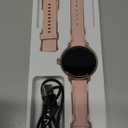 Yoever Smart Watches for Women,1.27" HD Fitness Tracker Answer/Make Call, Heart Rate/Sleep/SpO2，Round Smart Watch for iPhone/Samsung/Android,IP68 Waterproof，110+ Sport Mode-Pink(2 Bands)