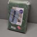 MIULEE Sage Green Elegant Grommet Curtains Thermal Insulated Soundproof Room Darkening Long Black Out Drapes for Classical Living Room Bedroom Decor 52 x 96 Inch Length Set of 2