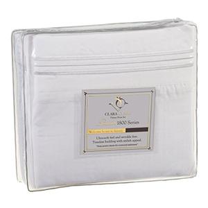 Twin Size Bed Sheet Set with 1800 Thread Count in Best Comfort Collection