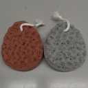 Spongentle Deep Cleansing Body Loofah Sponge, Natural Colors, for Bath and Shower, Multiple Textures for Gentle and Deep Exfoliation, Generous and Rich Lather, (Pack of 2)