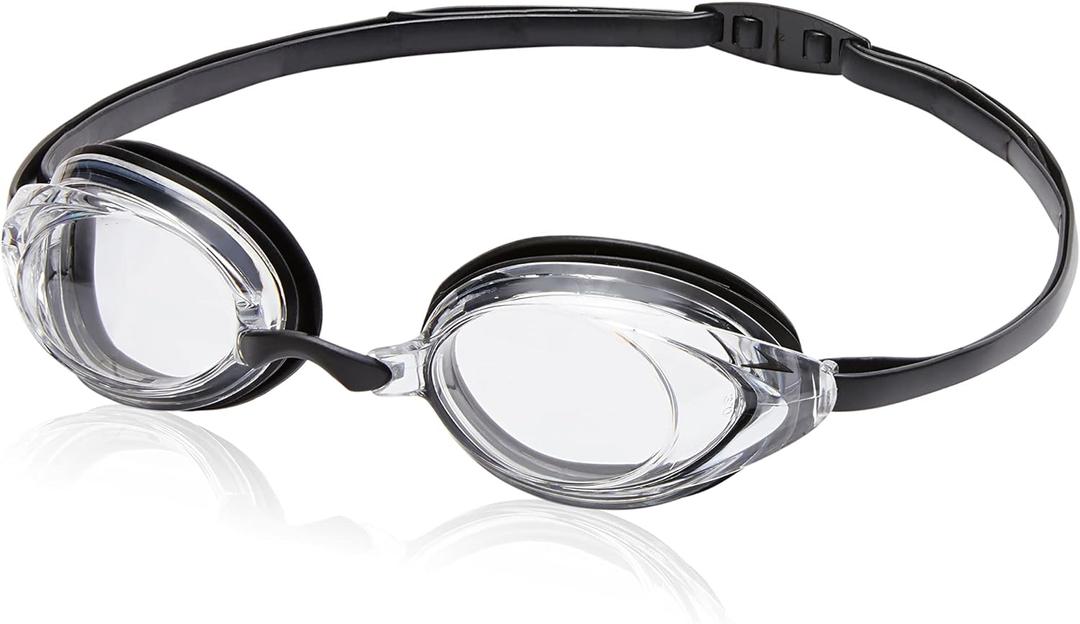 Speedo Unisex-Adult Swim Goggles Optical Vanquisher 2.0 (-8, Clear)