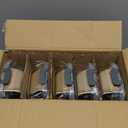 VERONES 5 Pack Glass Meal Prep Containers, Airtight Glass Lunch Containers, Stackable Glass Food Storage Containers Set with Lids,Exclusive of BPA,for Microwave, Oven, Freezer & Dishwasher,Grey