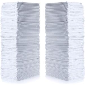 Simpli-Magic 79170 Shop Towels, White, 500 Pack, 500 Count