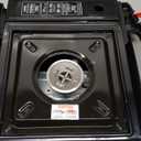 Propane or Butane Stove with Windblocker, 10,000 BTU Dual Fuel Propane Stove for Camping, Automatic Ignition Gas Portable Stove with Propane Adapter Hose Carrying Case (Fuel Not Included)