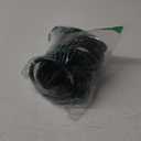 Pangda 25 Ft x 3/8'' Coil Garden Hose EVA Recoil Garden Self Coiling Expanding Water Hose with 6 Function Spray Nozzle Universal 3/4'' Brass Connector Fitting for Outdoor Yard (Black)