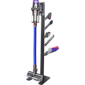 Storage-Stand-Docking-Station-Holder Compatible with V15 Detect V11 V10 V8 V7 V6 Cordless Vacuum Cleaners & Accessories, Stable Metal Bracket Organizer Rack, Brushed Black