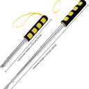 4 Pieces Telescoping Pointer Whiteboard Teacher Pointer Retractable Teaching Extends to 47 Inch for Presentation Classroom Tour Guide
