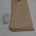 Biscaynebay Decorative Box Spring Cover Queen Size, Light Camel Luxurious Jersey Knitting Stretchy Wrap Around 4 Sides Bed Skirt for Home/Hotels, Easy Fit Wrinkle & Fade Free Machine Washable
