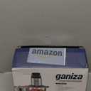 Ganiza Food Processor, 2-Speed Food Chopper Meat Grinder with 8 Cup Stainless Steel & 8 Cup Glass Bowls, Upgraded Button & Smart Overheat Protection Light - Includes Clean Brush, 2 Sets of Blades (Silver)