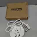 South Africa Plug Adapter, Type M Adapter for South Africa with 3 American Outlets 4 USB Ports (2 USB-C) Total 24W, Type M Plug Adapter for USA to South Africa Botswana Namibia Nepal Bhutan