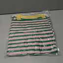 Saodimallsu Womens Striped Cardigan Sweaters Button Down Lightweight Color Block Crewneck Long Sleeve Knit Fall Cardigan