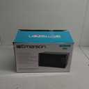 Emerson MW7302B Compact Countertop Microwave Oven with Touch Control, LED Display, 700W, 10 Power Levels, 6 Auto Menus, Glass Turntable and Child Safe Lock, 0.7 Cu., Ft. Black