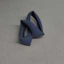 Suede Steering Wheel Cover with Upgraded Silicone Inner Ring, Anti Heat, Breathable, Anti-Slip, Leather Universal 14.5 to 15 inch Steering Wheel Cover (Pure Blue)