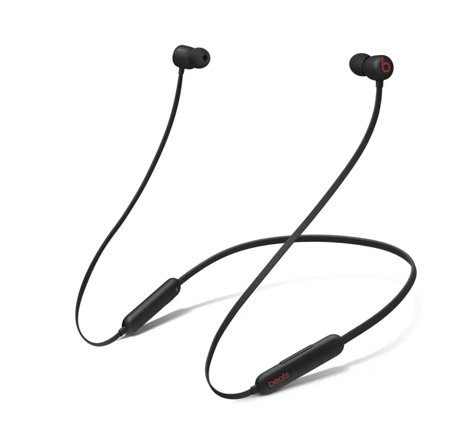 Beats Flex Wireless Earbuds - Apple W1 Headphone Chip, Magnetic Earphones, Class 1 Bluetooth, 12 Hours of Listening Time, Built-in Microphone - Black