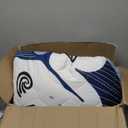 Baby Play Mat 45x45inch - Thick & Soft Baby Cushioned for Playpen - Crawling Mats for Babies Toddlers & Infant with Non-Slip Silicon Dot - Foldable Machine Washable Playmats for Floor (Blue)