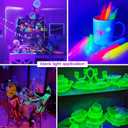 Roppery 20W UV Black Light, Dual Head 54LEDs, 10 Dimmable Levels, 395-405nm LED UV Lamp for Glow in the Dark, Stage Lighting, Body Paint, 3D Printer Resin Curing