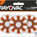 Rayovac Hearing Aid Batteries Size 13 for Advanced Hearing Aid Devices (24 Count) (Orange Tab)