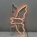 Bat Neon Sign for Wall Art Decor,Led Sign Animated Bat Swing Neon Light Up Sign for Wall Decor Bedroom Home Decor Bar Halloween LED Decoration Light,Plug in Powered Dimmable LED Light,21" x 10"