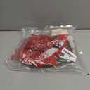 2PCS Dog Christmas Sweater, Soft Warm Pet Clothes Coat for Medium Dogs and Cats Boy Girl, Fall Cozy Holiday Turtleneck Knitting Collar Pullover Pup Outfit Costume for Thanksgiving New Year (M, Red Deer+Snowman)