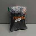 Women's Latin Salsa Dance Shoes,Black Satin Ballroom Heels,Cross-Strap Professional Practicing Shoes (7, Red 1 Inch)