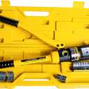 16 Tons Hydraulic Wire Crimping Tool Battery Cable Lug Terminal Crimper With 13 Pairs of Dies, 9AWG to 600MCM Crimping Tool