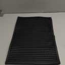 KINJOEK 18 x 12 in Bar Mat, Non Slip Bar Service Spill Mat Drying Mats for Countertop Cocktail Bartender Coffee Beverages