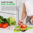 Silicone Avocado Saver - 4PCS Multi-Use Food Saver as Onion Saver & Lemon Saver, Avocado Keeper, Tomato Saver, and More - Anti-Oxidation + Reusable Fruit and Vegetable Storage Containers for Fridge