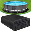 AquaJoyer 21' Round Thicker Heavy Duty Pool Liner Pad for Above Ground Pool, Pool Padding Underlayment for Pool Bottom, Protects Pool Prevents Punctures Weed Barrier Comfortable underfoot