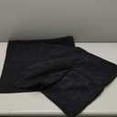 MIULEE Black Corduroy Pillow Covers Pack of 2 Boho Decorative Spliced Throw Pillow Covers Soft Couch Pillowcases Cross Patchwork Textured Cushion Covers for Living Room Bed Sofa 20x20 inch