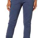 Amazon Essentials Women's Fleece Jogger Sweatpant  (Navy Heather), S