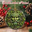 Christmas Ornaments, 2.8 Inch Ceramic Hanging Ornament, Christmas Tree Decorations, Holiday Decorations, Holiday Ornaments, Holiday Party Gifts, and Xmas Gift Ideas