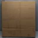 Modern Walnut Dial Wall Clock, Wood Large Wall Clock Decor Metal Frame Silent Non Ticking for Living Room, Bedroom, Kitchen, Study Decoration, Handmade Home Present Idea, 20 in 50 cm