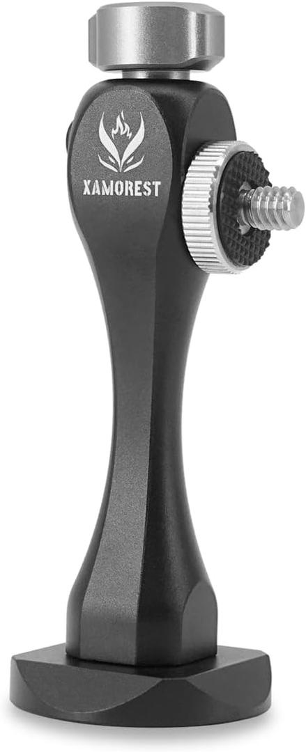 6 x Binocular Tripod Adapter Quick Release with 1/4-20 Inch Threading,T6061 Aluminum Alloy Body,Compatible with Arca Ball Head and 1/4 Thread Head