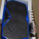 Lifepro Vibration Plate Exercise Machine with Magnetic Acupoints - Full Body Vibration Platform for Beginners and Recovery - Ideal Lymphatic Drainage Massager for Muscle Toning and Overall Fitness (Compact Blue)
