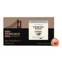 San Francisco Bay K-Cup Coffee Pods, Espresso Roast (120 ct), Medium-Dark Roast, Commercially Compostable Single-Serve Coffee Pods, BBD 04/08/2027