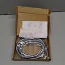 Kitchen 59-Inch or 150CM Pull Down Sink Faucet Replacement Pull-Out Spray Head Hose Stainless Steel (Electroplating, 1.5 meters)