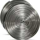 Glassco 5/64" Round U Hobby Came | Lead Came 12 ft for Stained Glass Projects | Adds Strength & Structure | Perfect for Small Glass Projects & Suncatchers | Gives a Professional Look
