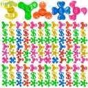 Nbguigdstr Fidget Spinners Bulk-Mini Fidget Spinner Toys for Kids Teens Adults Birthday Party Favors,Return Gifts,Goodie Bags Stuffers,Party Games,Classroom Rewards Carnival Prizes (24)