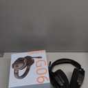 NUBWO Wireless Gaming Headset with Mic for Ps5 Ps4 PC, Zero Interference, 100-Hour Battery All-Day Play, 23ms Sync for Fortnite & Call of Duty/FPS Gamers, Triple Mode All Devices Compatible - Orange