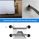 Starlink Mini Car Window Mount - Alloy Steel Mounting Kit for Windows and Sunroof, Ensures Stable Satellite Signal While Driving