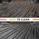 Floor Mats for Honda Ridgeline 2017 2018-2026, TPE Ridgeline Sport,RTL,Trail Sport,Black Edition, RTL-E Floor Mats, Non-Slip Waterproof Summer Winter 1st & 2nd Row & Bed Liners