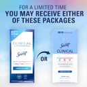Secret Clinical Strength 100HR Sweat & Odor, Completely Clean Invisbile Solid Antiperspirant Deodorant for Women, 3X Stress Protection with Hyaluronic Acid, PH Balanced, Completely Clean Scent, 2.6 oz