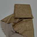 Smiry Rectangle Table Cloth, Waterproof Heavy Duty Vinyl Tablecloths, Wipeable Washable Table Cover for Kitchen and Dining Room (Brown, 60" X 84")