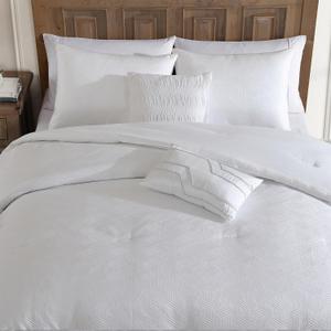 Memory Foam Pillow 19" x 26" and Alternative Down Fiber Fill, Standard Size, Side, Stomach, and Back Sleepers, Soft-to-Medium Support