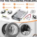 WED4815EW1 NED4655EW1 WED5300SQ0 WED5000DW2 MED4500MW0 for Amana Whirlpool Maytag dryer heating element Kenmore110 70 80 500 600 Series Model  